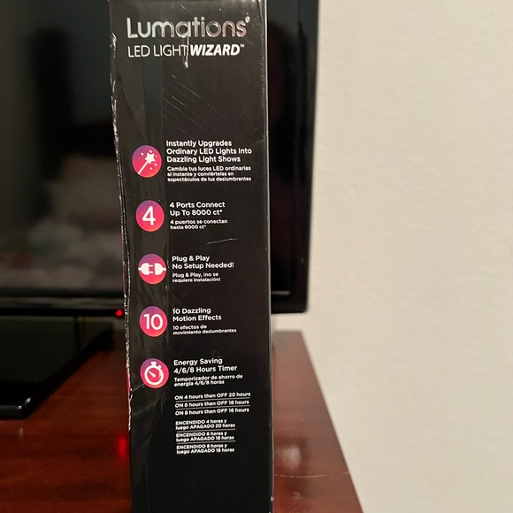 🆕, never opened Lumination Light Show Wizard 🎄 - Picture 2 of 4